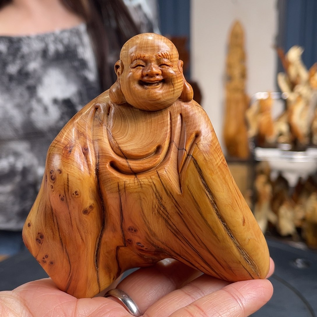 柏木（崖柏）手把件