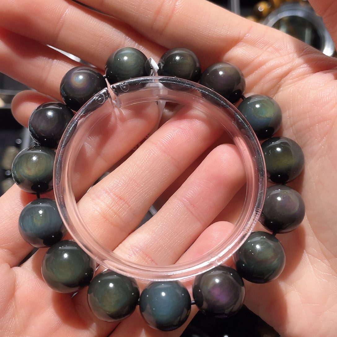 黑曜岩手链未镶嵌S****g