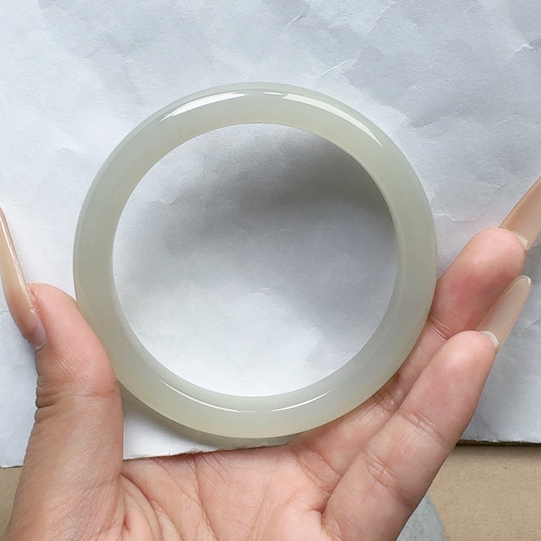 和田玉手镯YY59未镶嵌