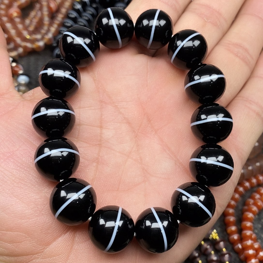 玛瑙/玉髓未镶嵌手链