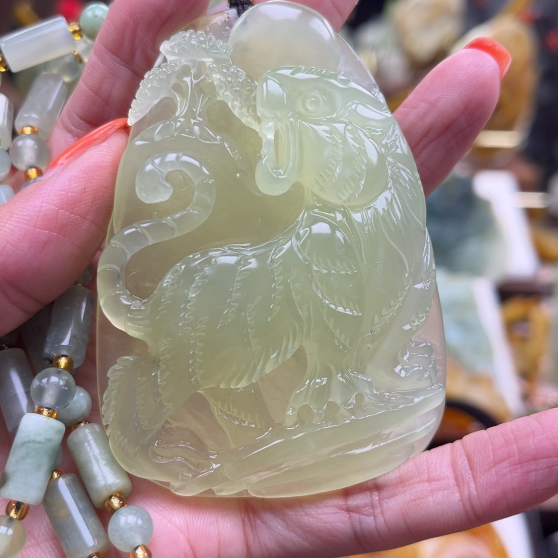未镶嵌岫玉挂件挂件