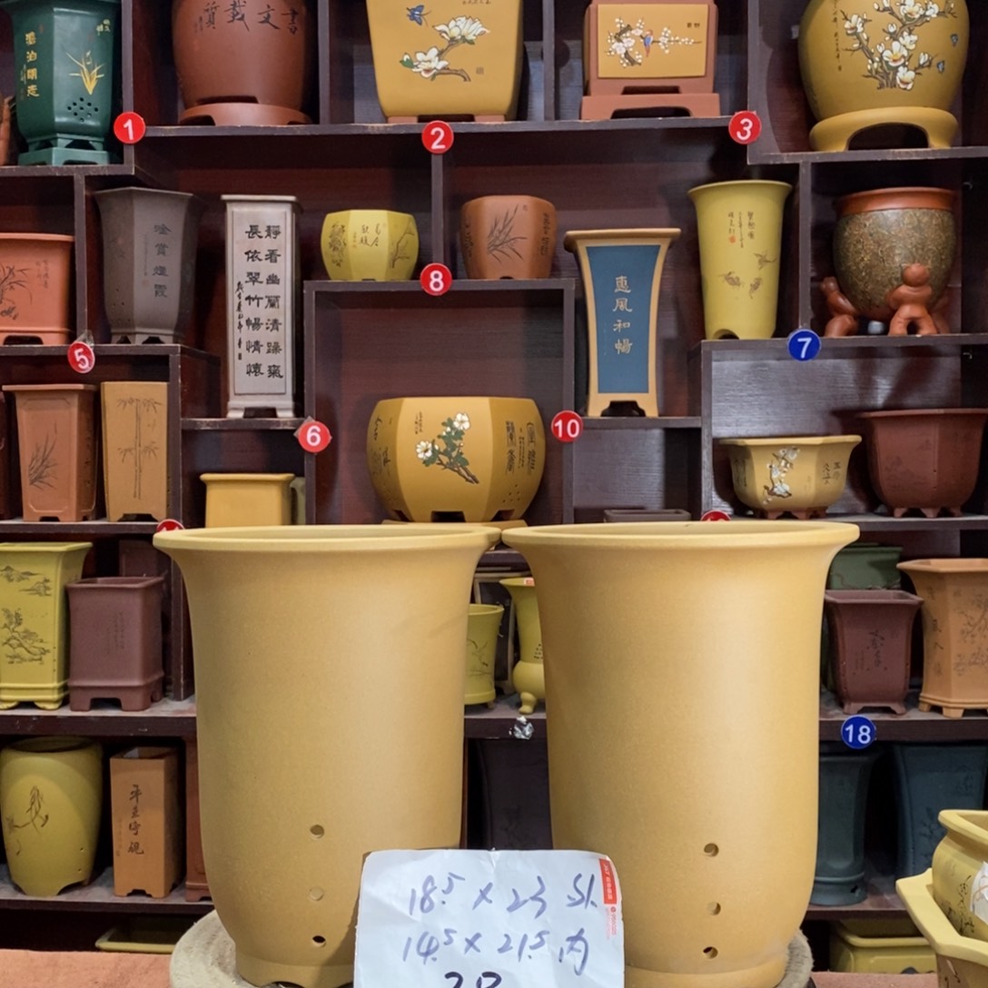 紫砂艺术紫砂花盆