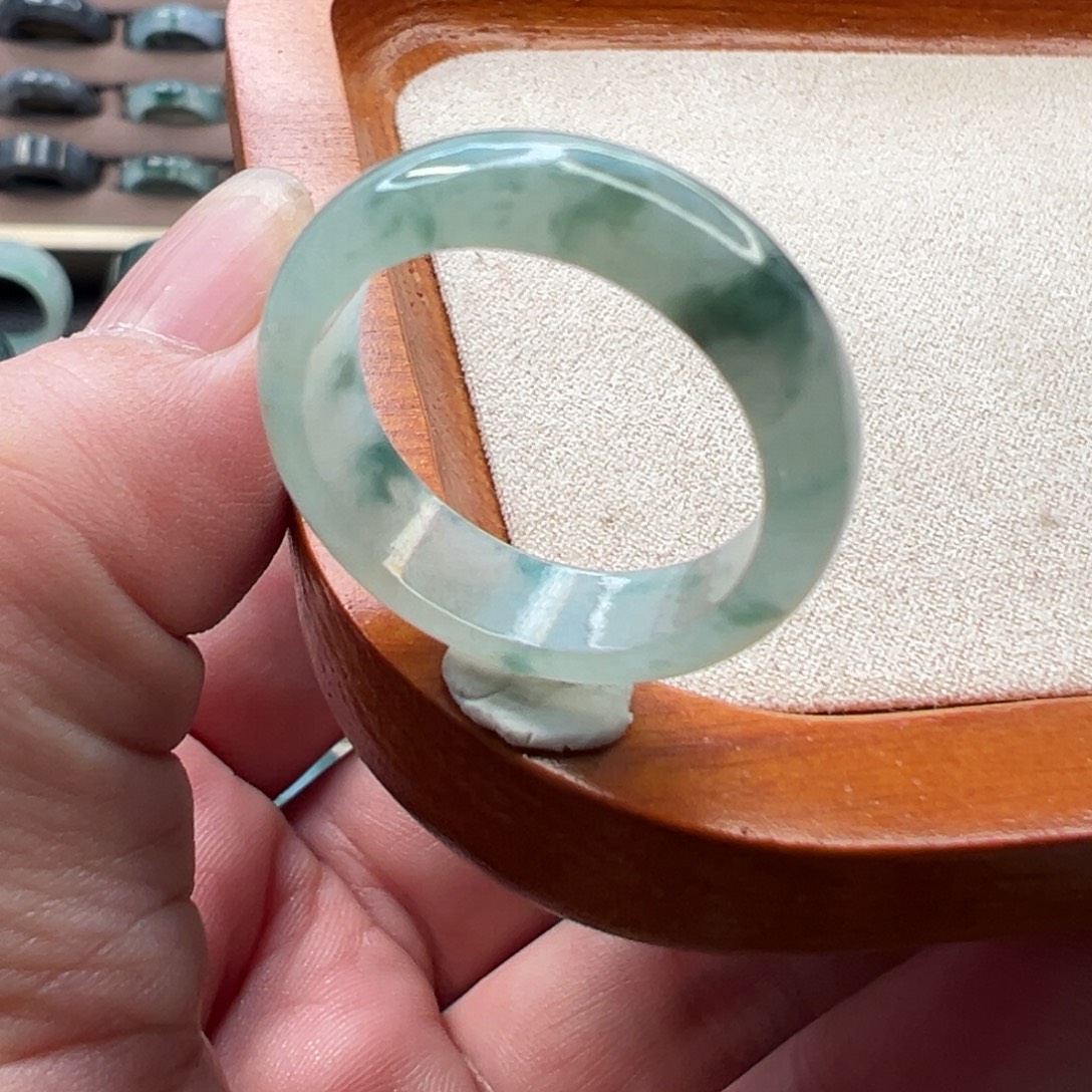 定制翡翠未镶嵌翡翠戒指21