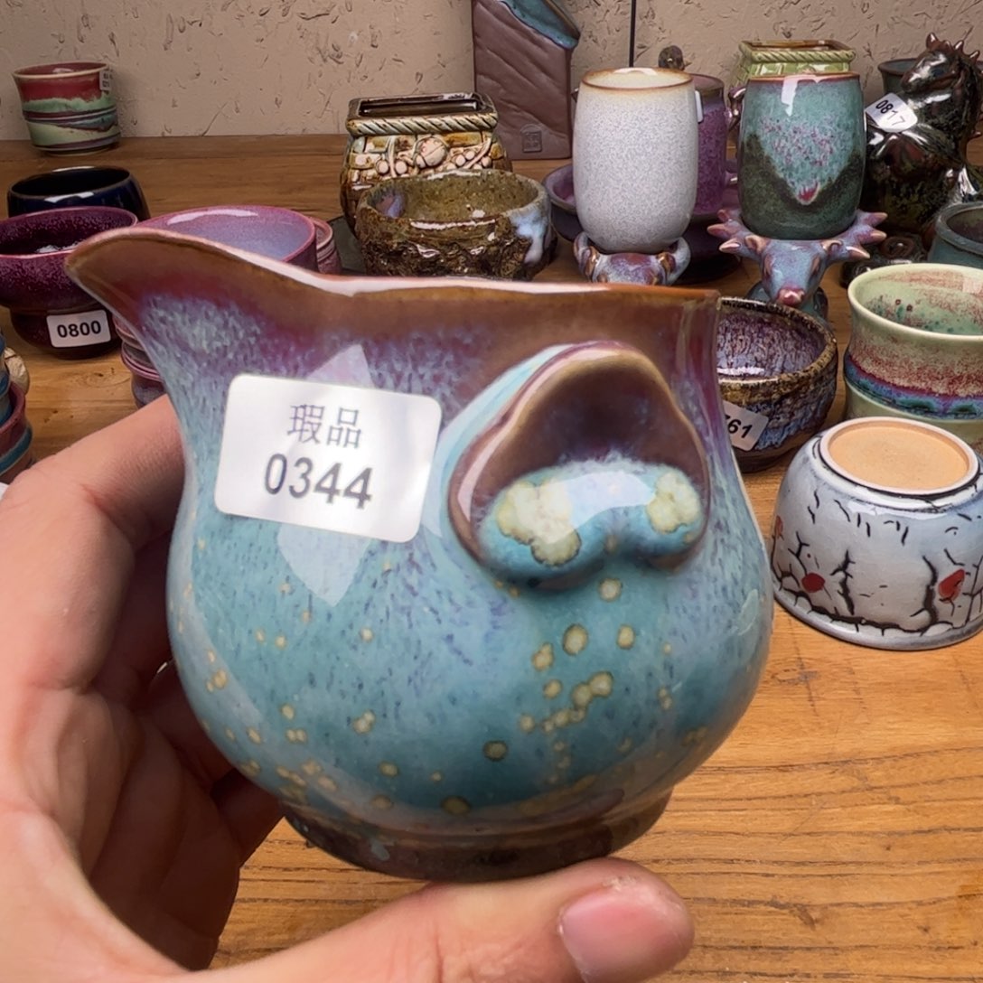 钧瓷杯子窑口自播原矿钧瓷22