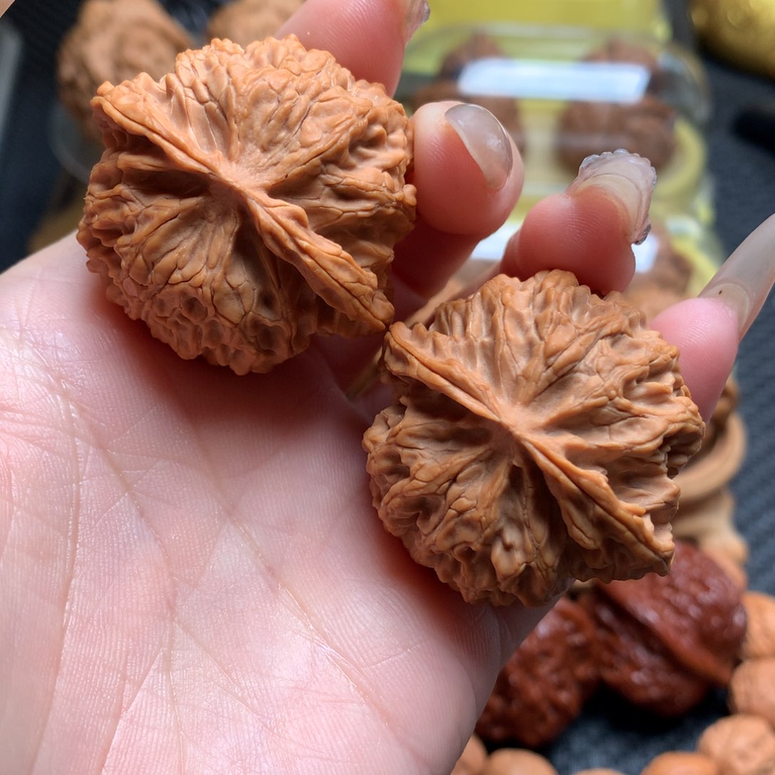 文玩核桃把件39.5全品苹果园