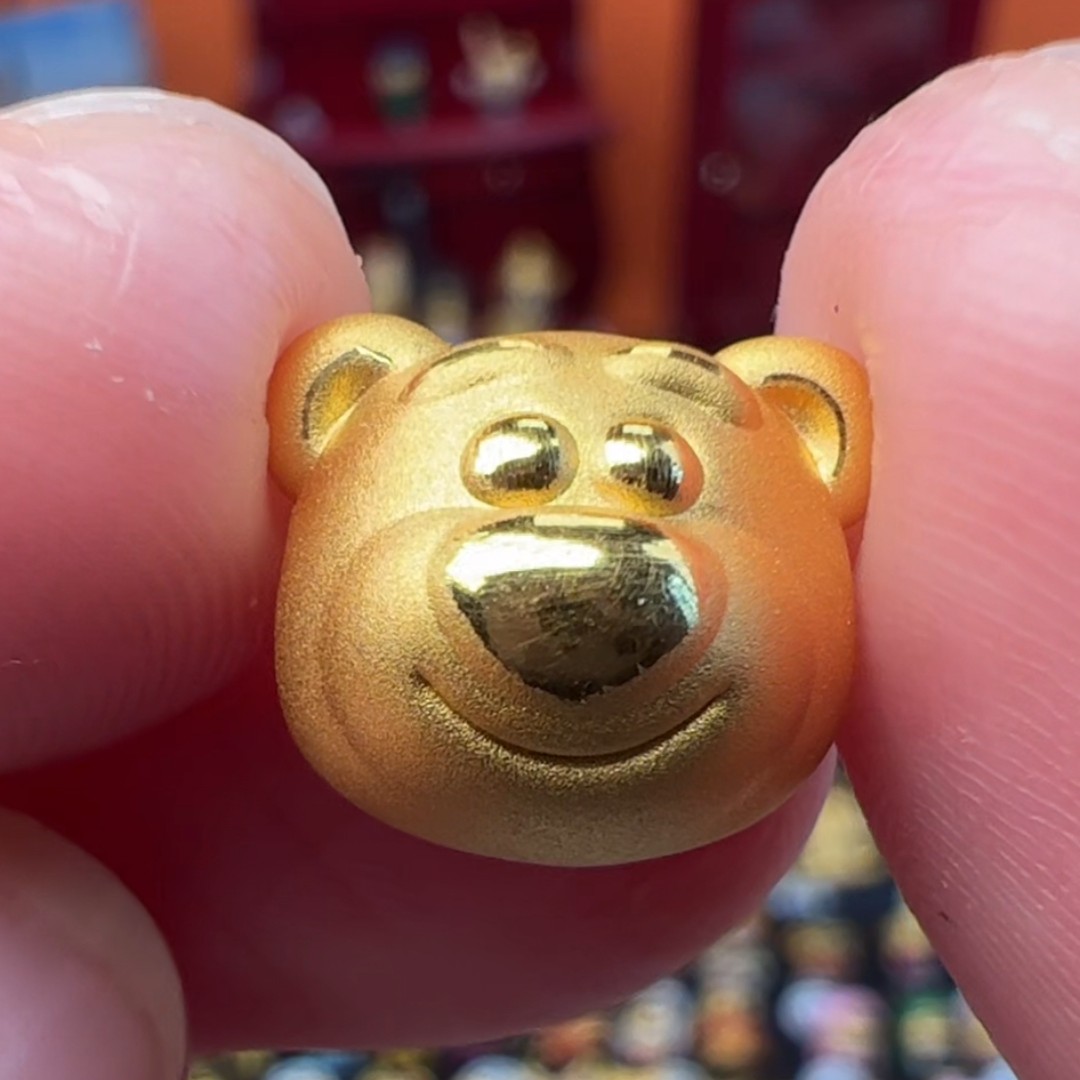 足金999黄金草莓熊系列