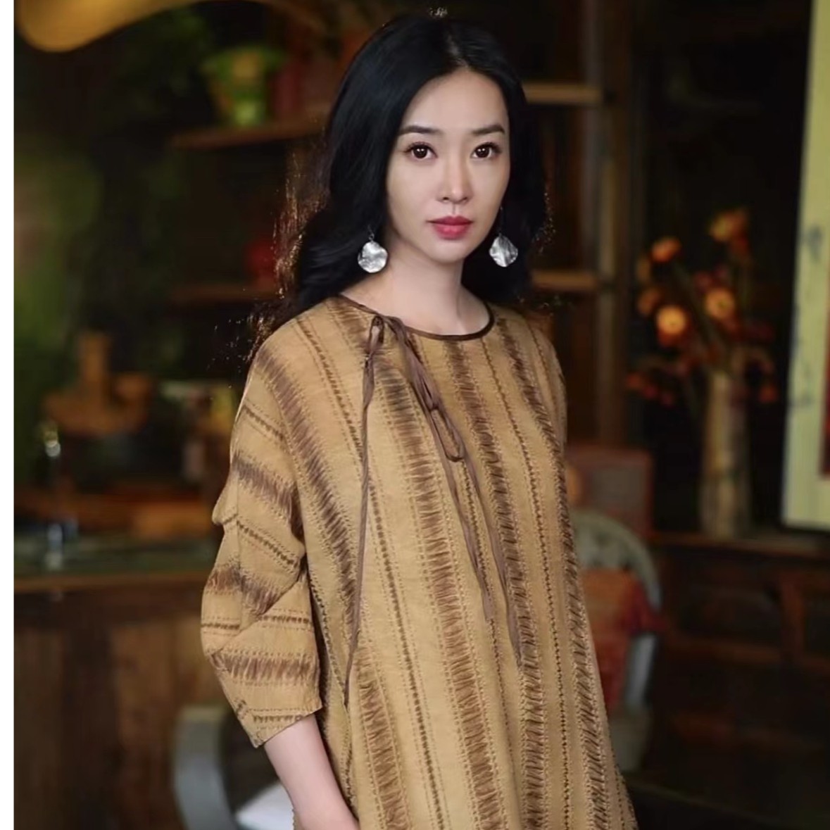 游尘衣物/旗连衣裙