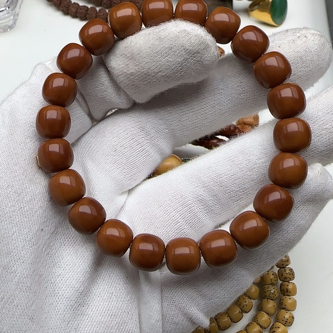 沉***生手串猴头核桃老型手串