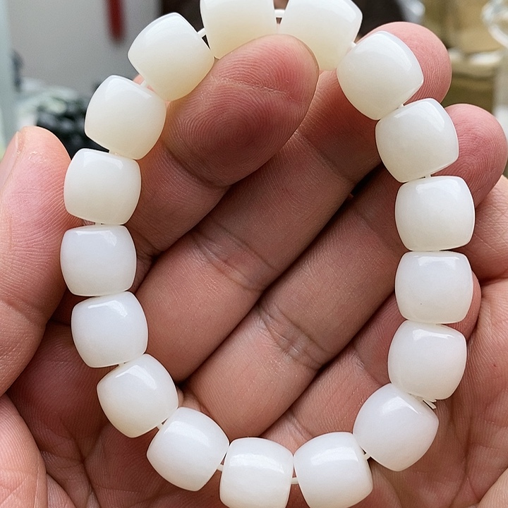 【闪购商品】未镶嵌手链和田玉13米达