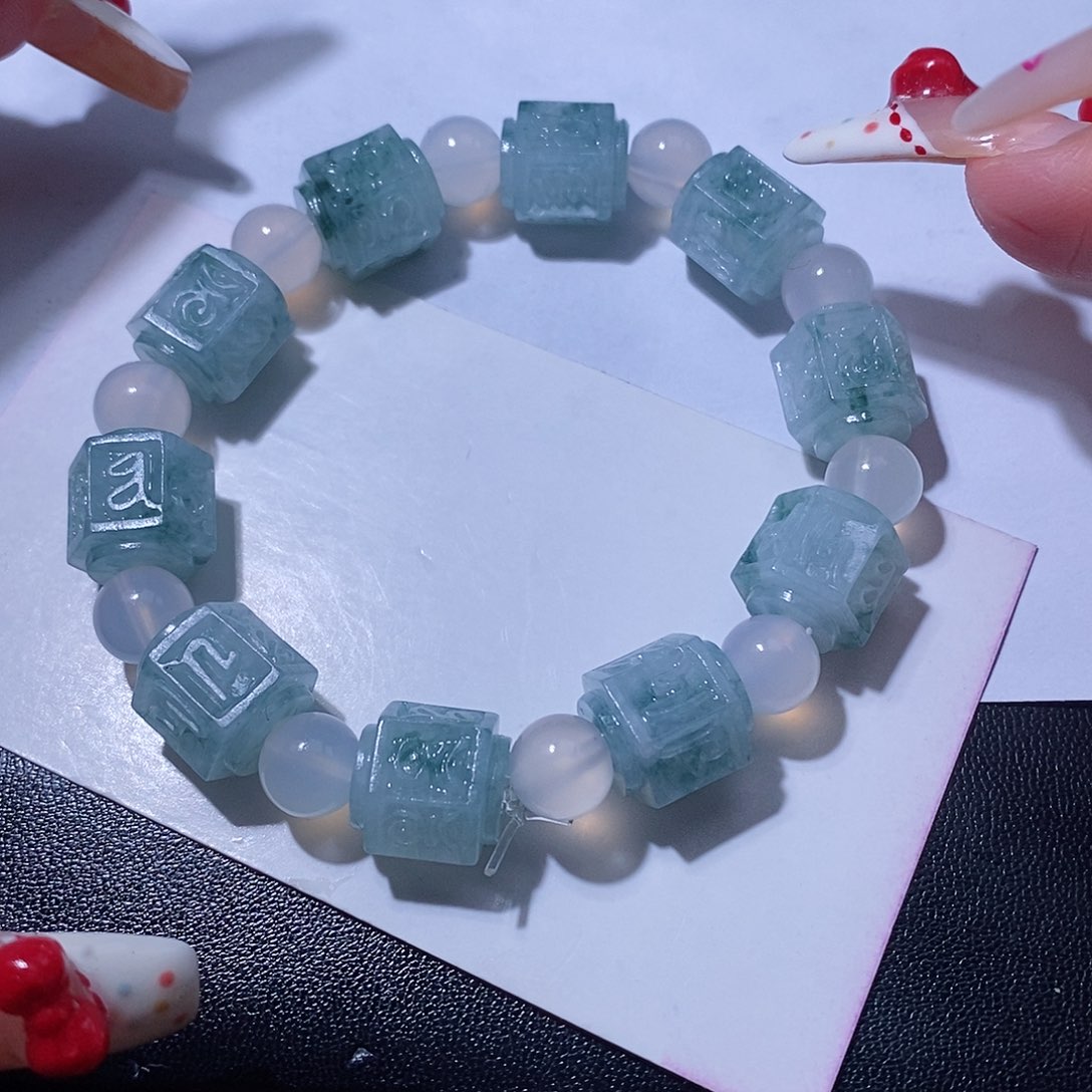 定制翡翠未镶嵌长*高翡翠