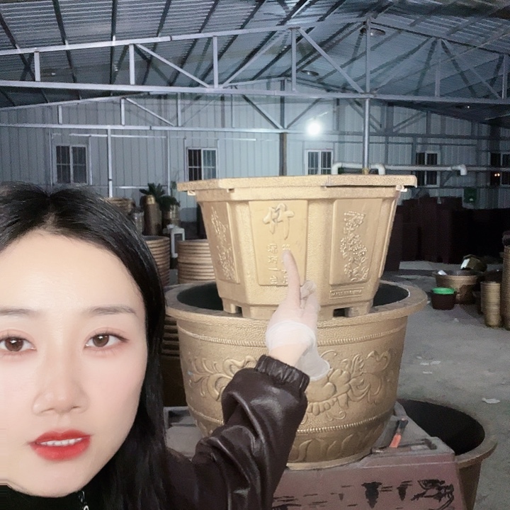 八角60花盆一个有孔