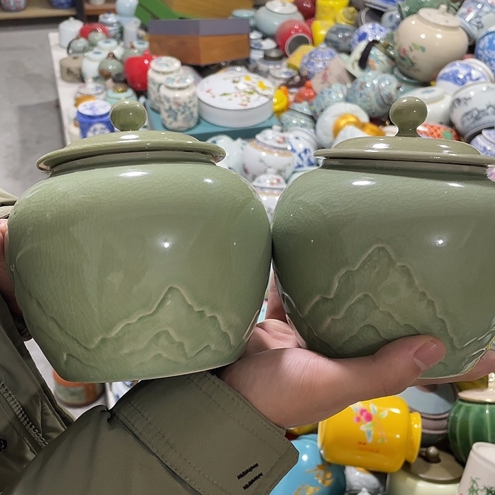 陶瓷罐茶叶罐密封罐