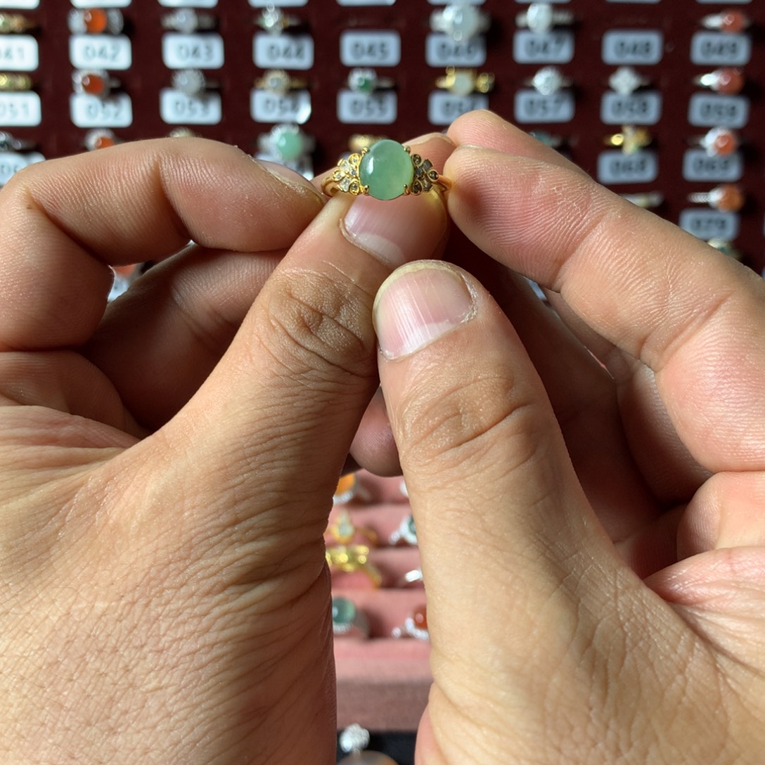 千***千翡翠未镶嵌戒指49