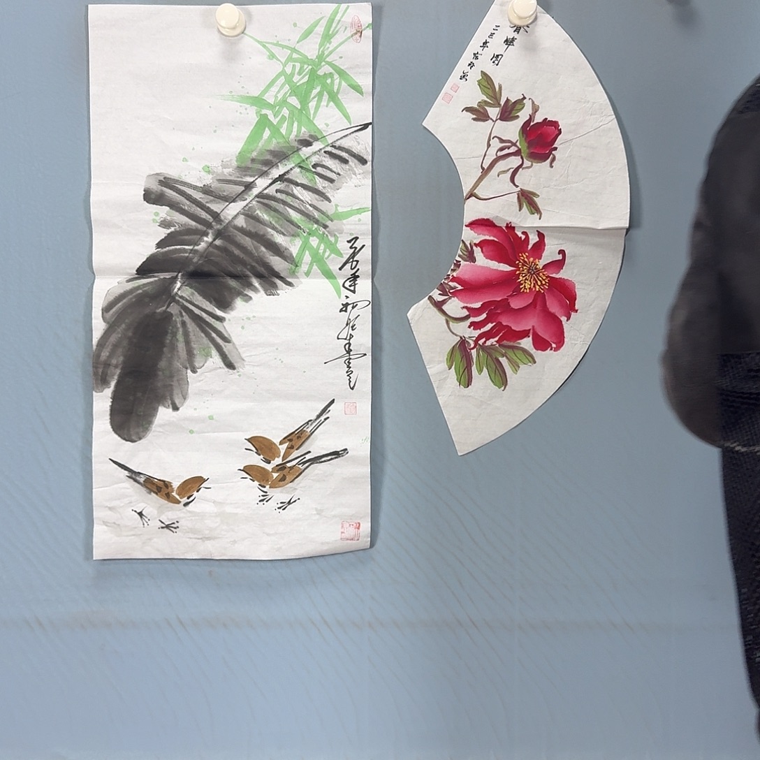 国画105 牡丹一如您初来乍到