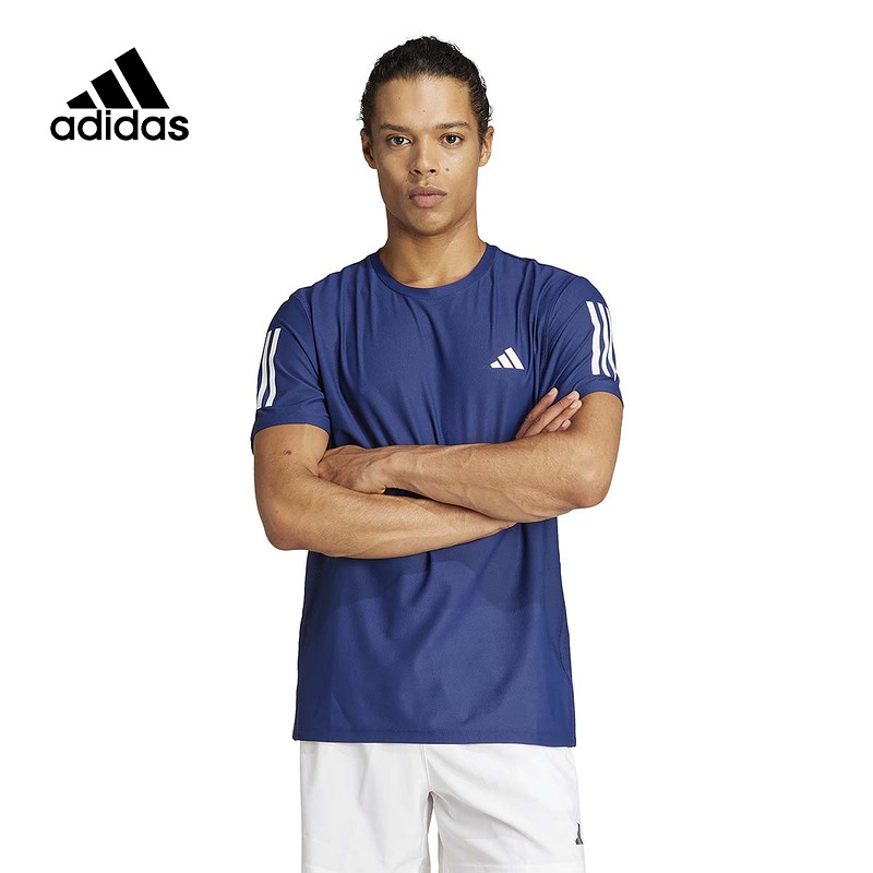 Adidas阿迪达斯男子夏季速干透气凉爽网球健身短袖T恤IN1502