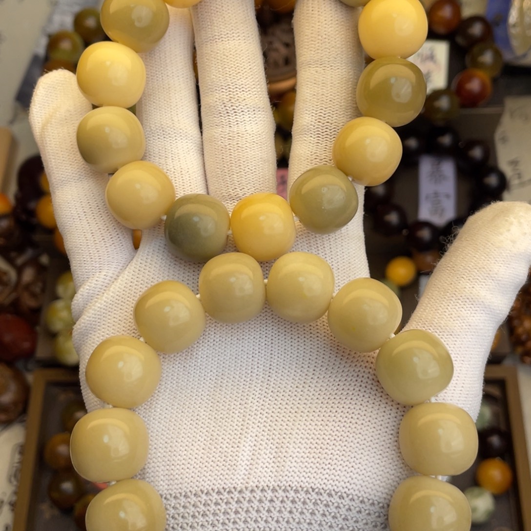 龙脊菩提吊坠18桶珠