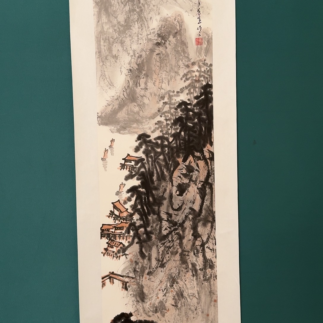 国画董老师的作品