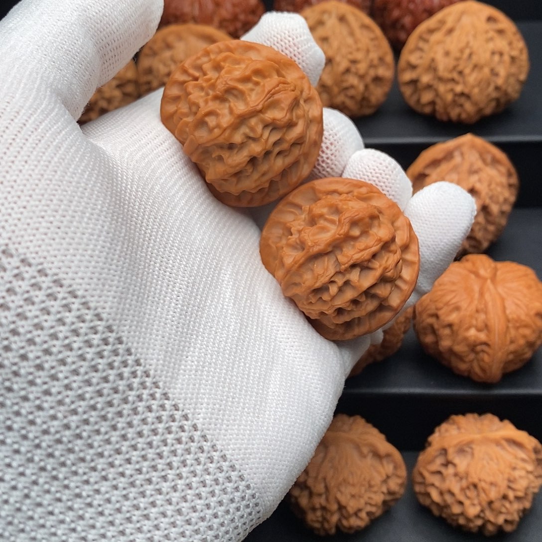 文玩核桃把件37野龙鳞