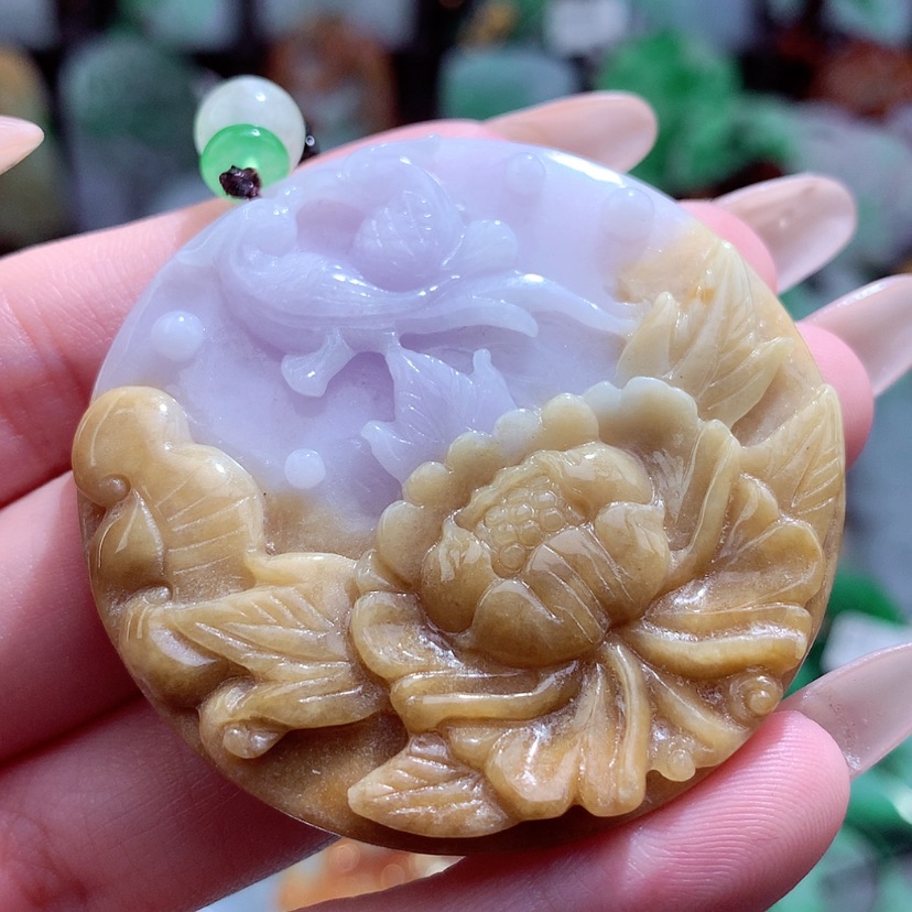 【闪购商品】翡翠颈饰未镶嵌挂件