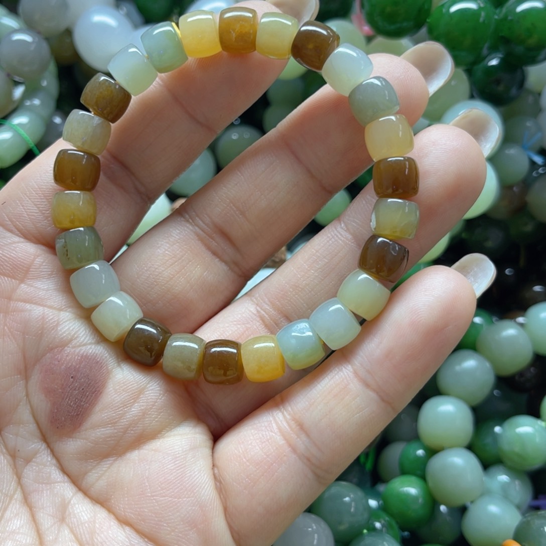 和田玉手链未镶嵌