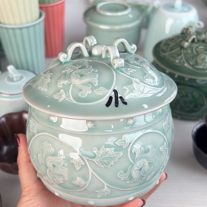 小米茶器龙泉青瓷