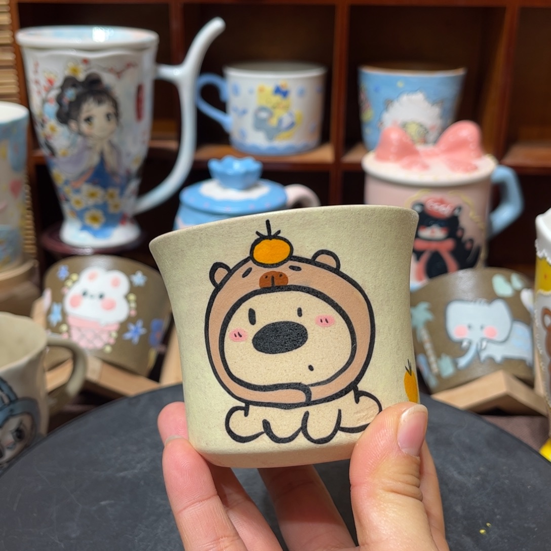 陶杯子景德镇陶瓷马克杯