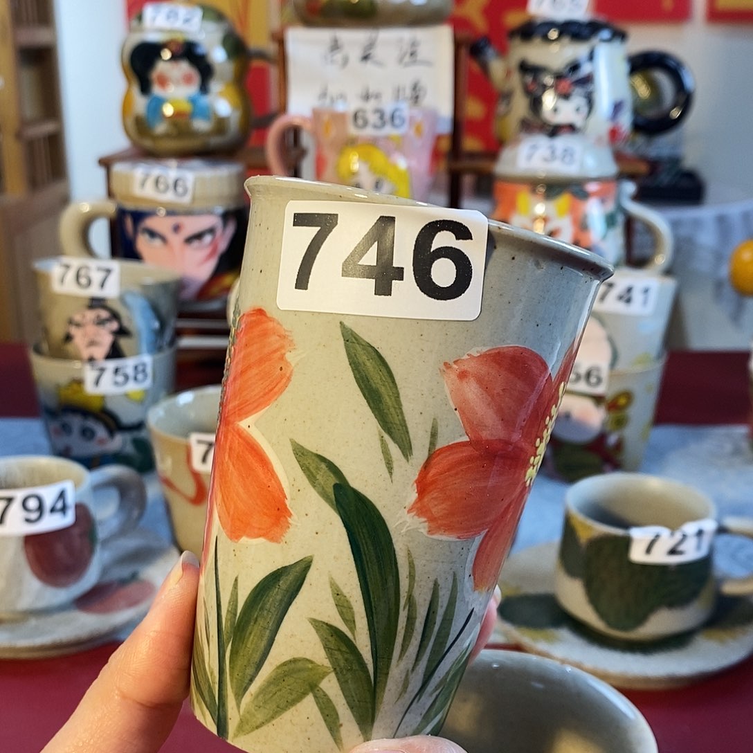 杯景德镇陶瓷手工