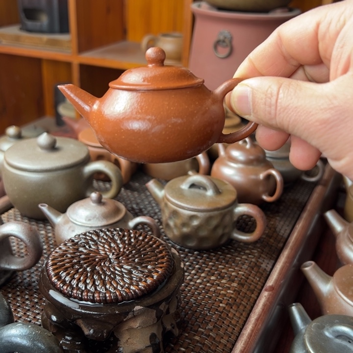 紫砂茶壶塔****y紫砂壶降坡泥料