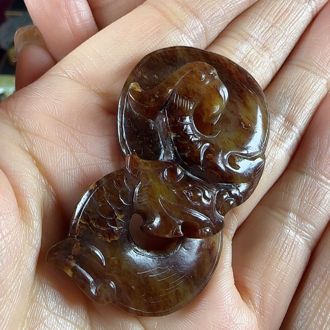 和田玉（糖玉）未镶嵌挂件