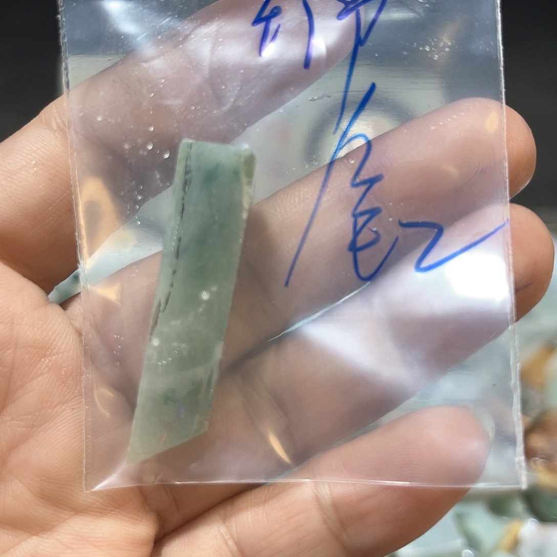 未镶嵌挂件翡翠竹节包工