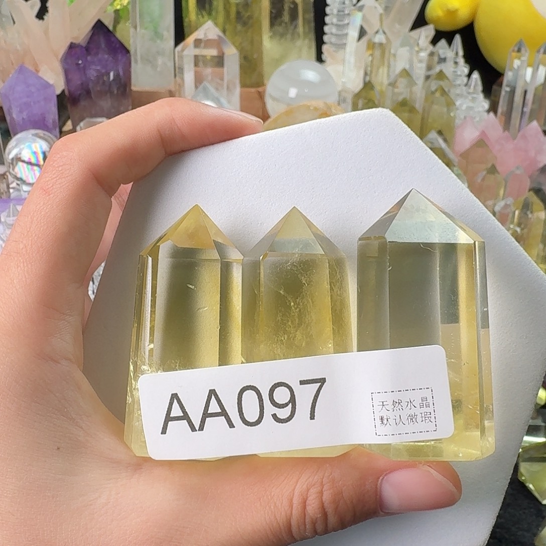 V***a珠宝半成品未镶嵌水晶097