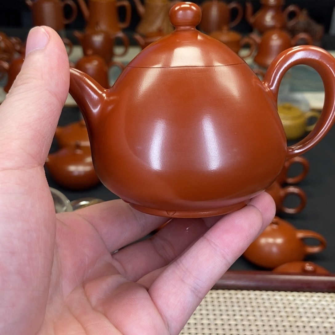 茶壶紫砂用****0潮州手拉壶