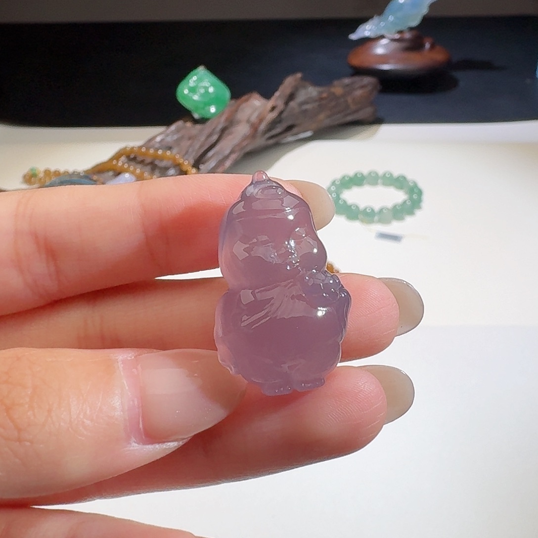 定制玛瑙鑫未镶嵌猪，狗