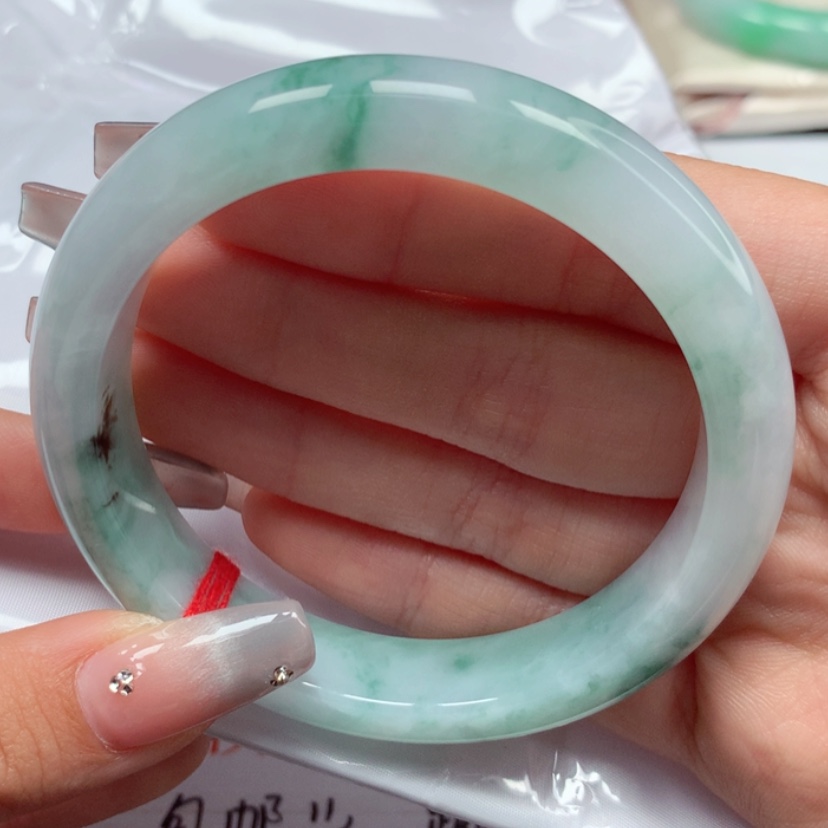 【闪购商品】翡翠手镯未镶嵌58圈