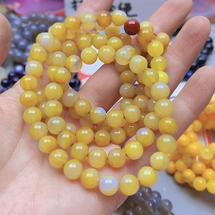 【闪购商品】玛瑙/玉髓珠宝半成品未镶嵌双*鱼