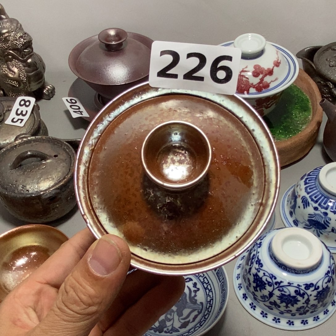 柴烧茶具陶瓷杯子