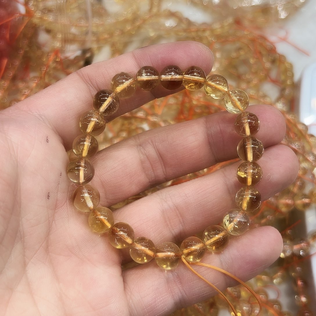 水晶手链未镶嵌阳****?水晶