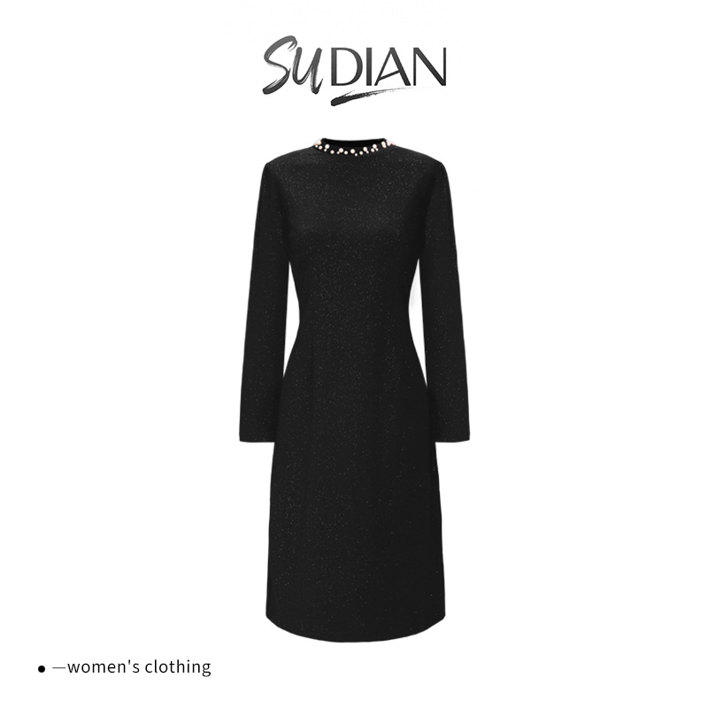 【现货】百搭遮肉显瘦连衣裙Q24CL2072（加绒）+Q24CL2072B（不加绒）