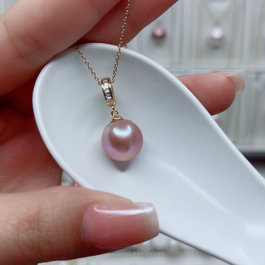 淡水珍珠未镶嵌吊坠(赠链)