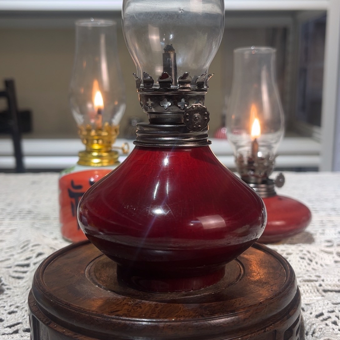 摆件景德镇陶瓷香薰灯