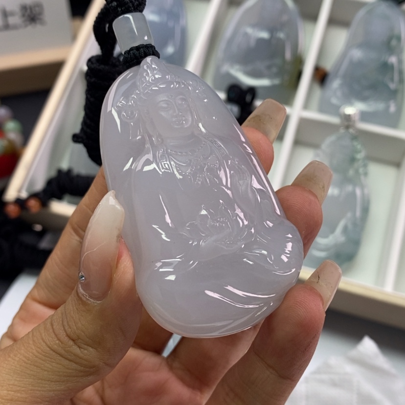 【闪购商品】翡翠颈饰未镶嵌豌**爸翡翠