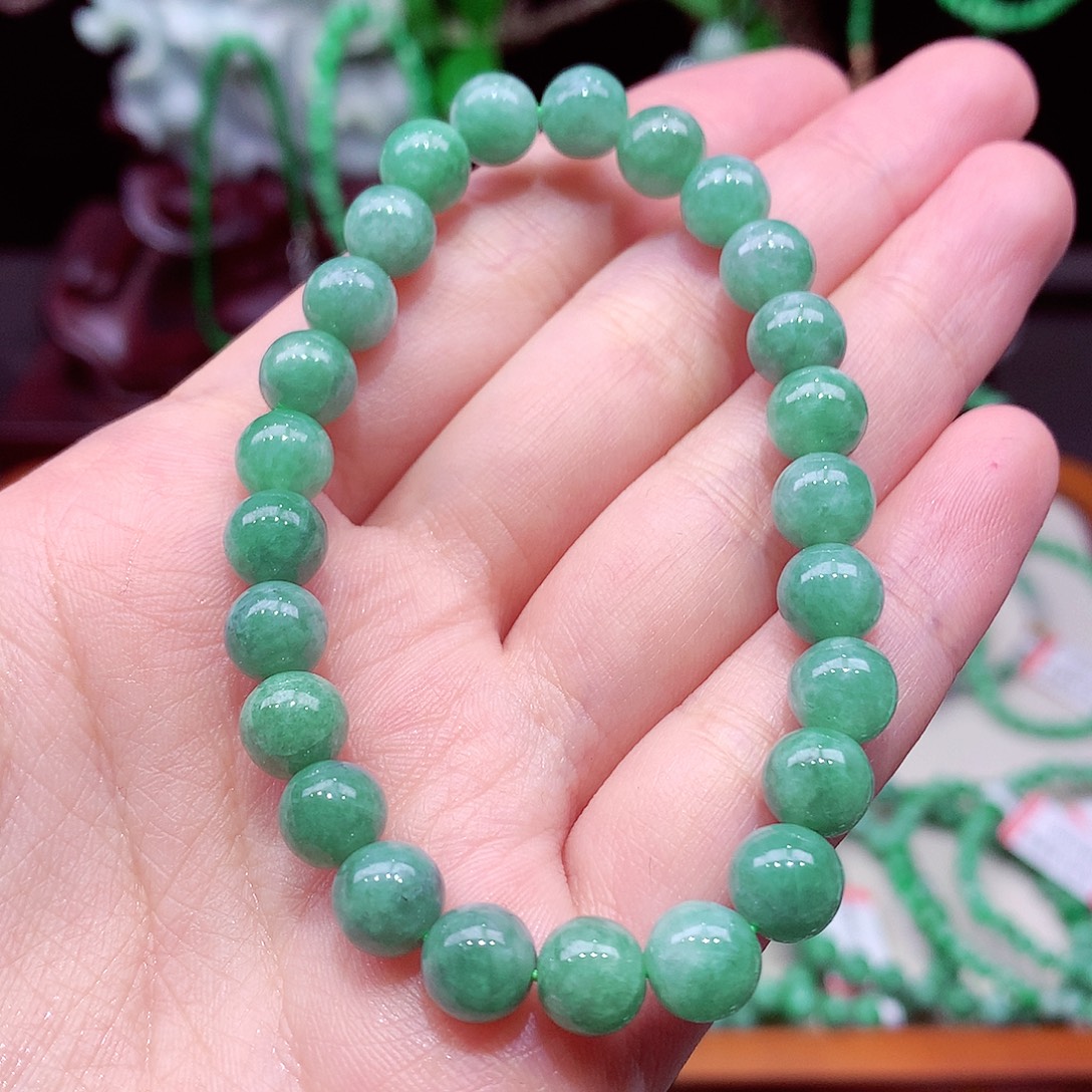 翡翠未镶嵌手链翡翠