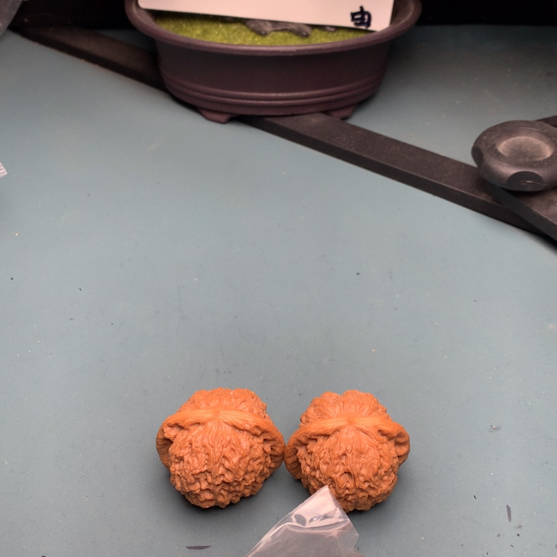 文玩核桃把件血麒麟4041修