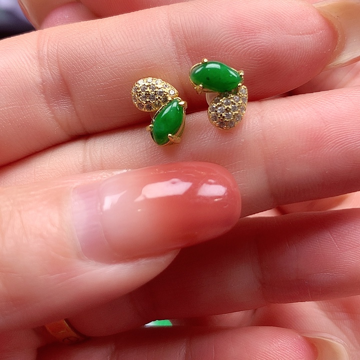 颈饰银S925镶嵌翡翠翡翠