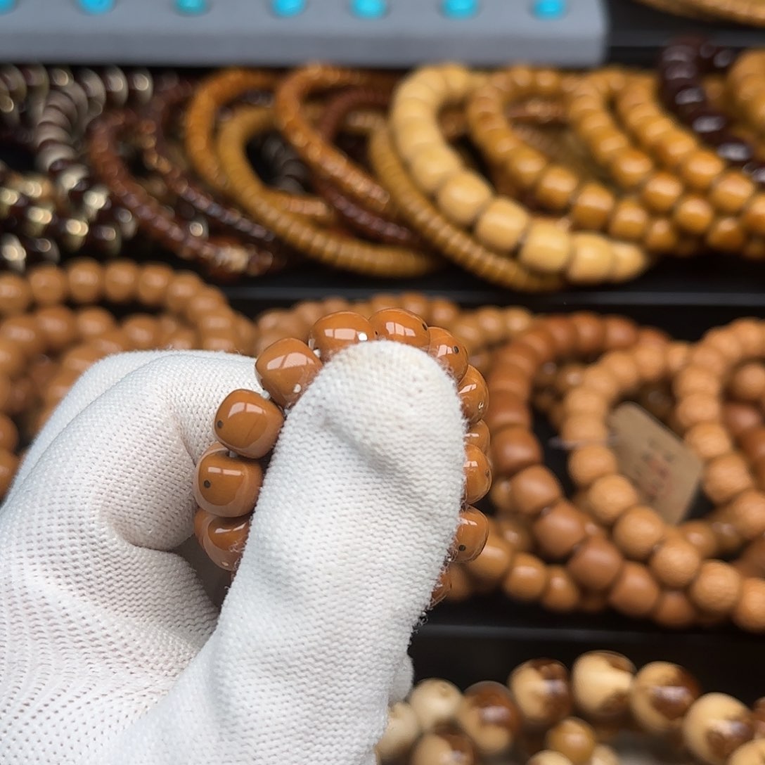 猴头核桃手串我**谁猴头 镶嵌满天星手串