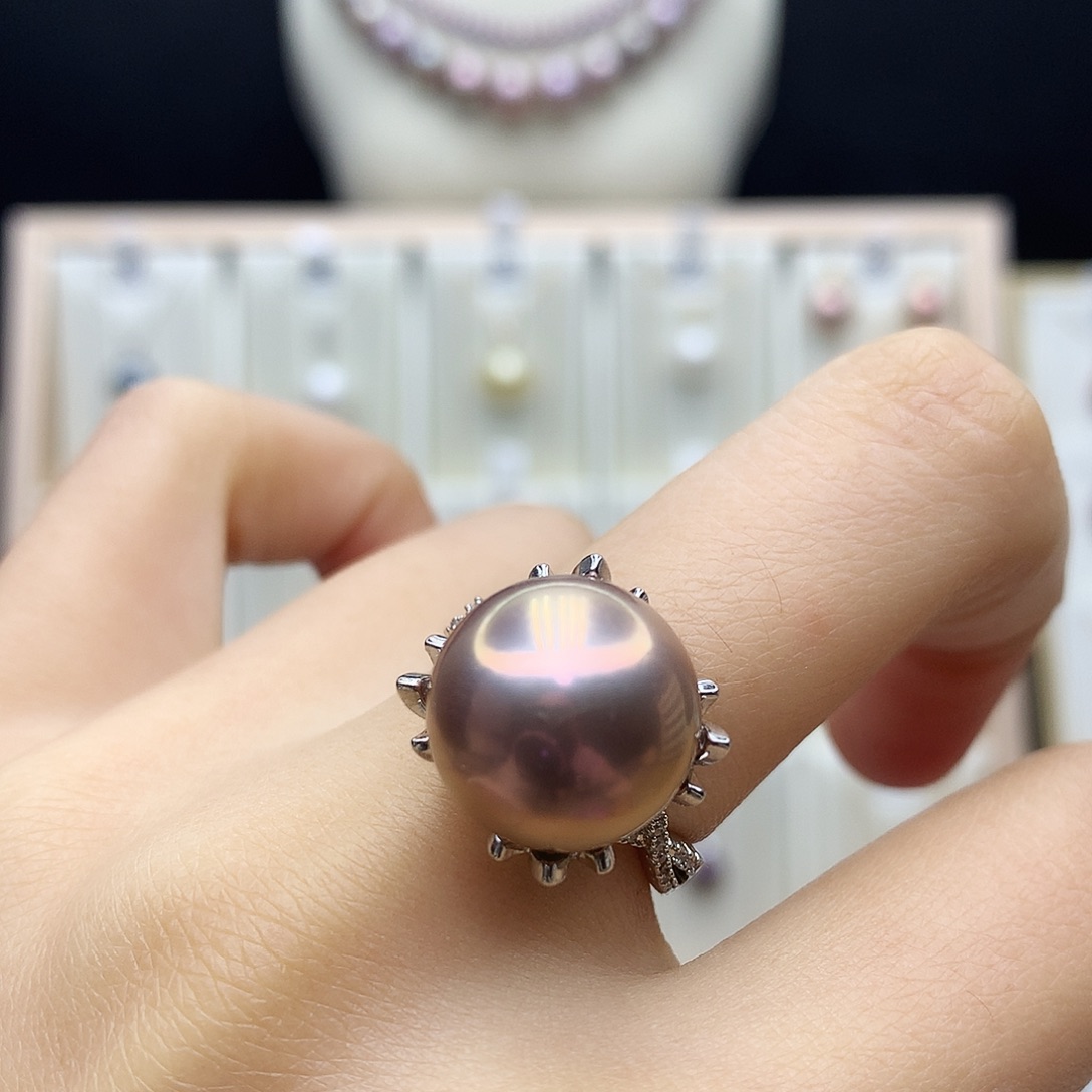 淡水珍珠合金颈饰