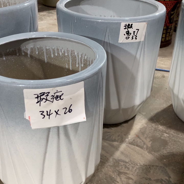 【闪购商品】红陶高温陶瓷花盆默认瑕疵