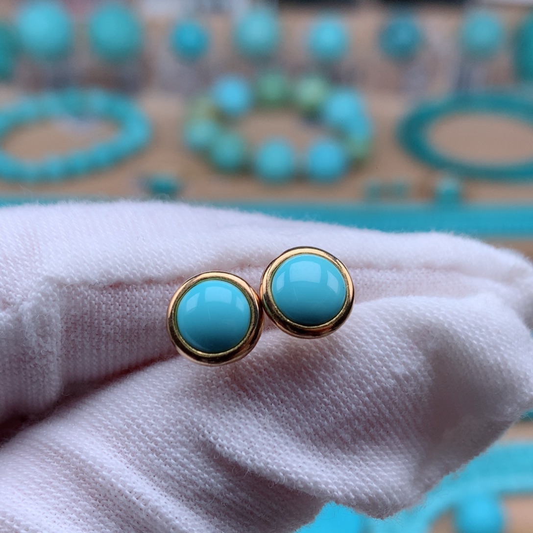 绿松石银S925镶嵌珠宝奇石