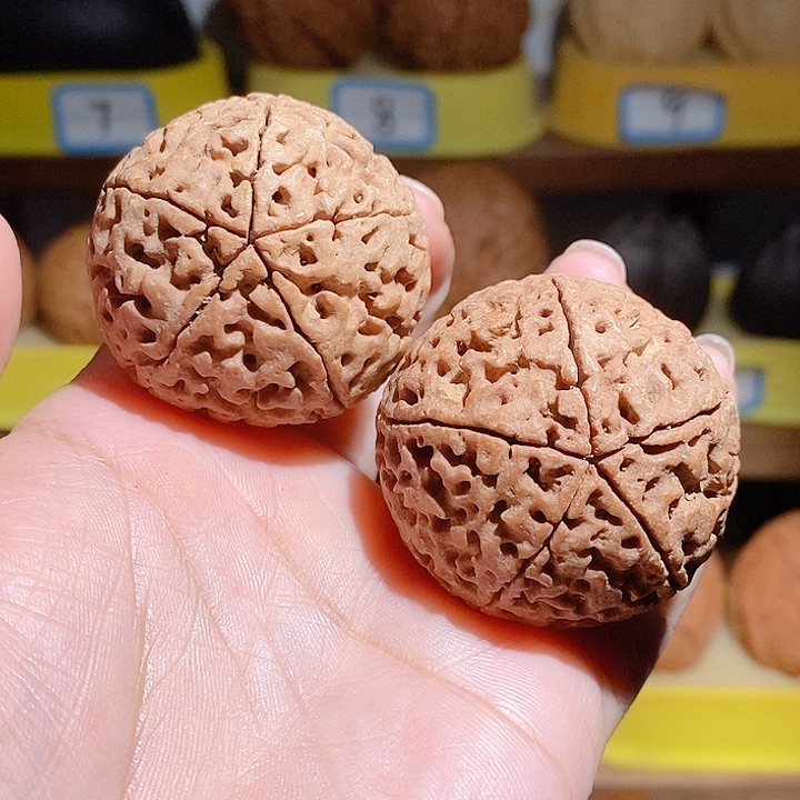 野生五瓣大金刚手把件41