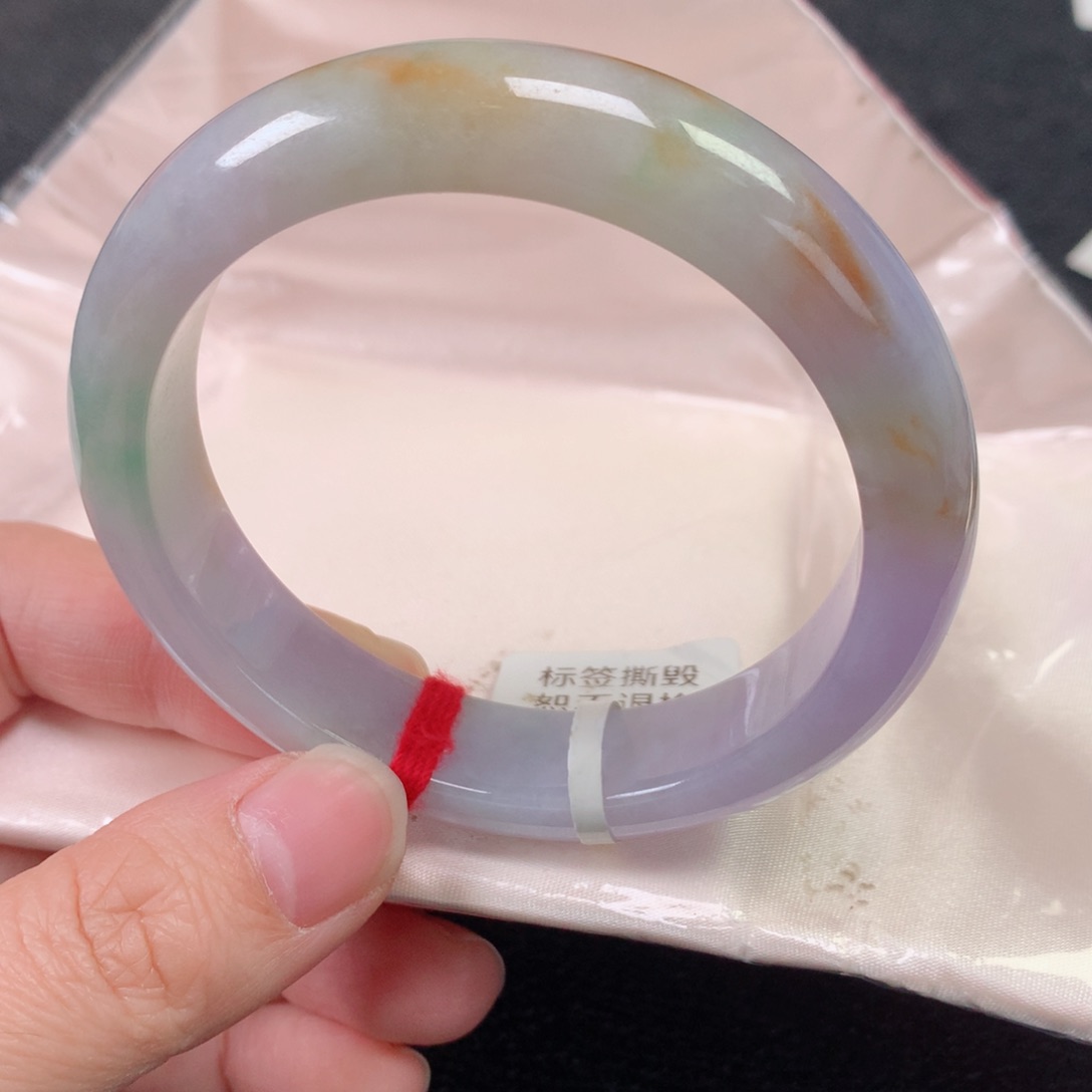 未镶嵌手镯翡翠缅甸天然翡翠手镯57